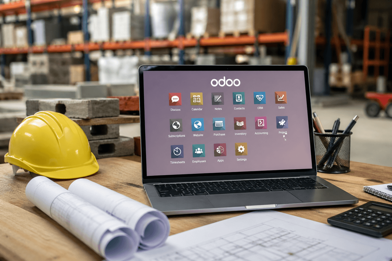 Odoo ERP for Construction and Hardware