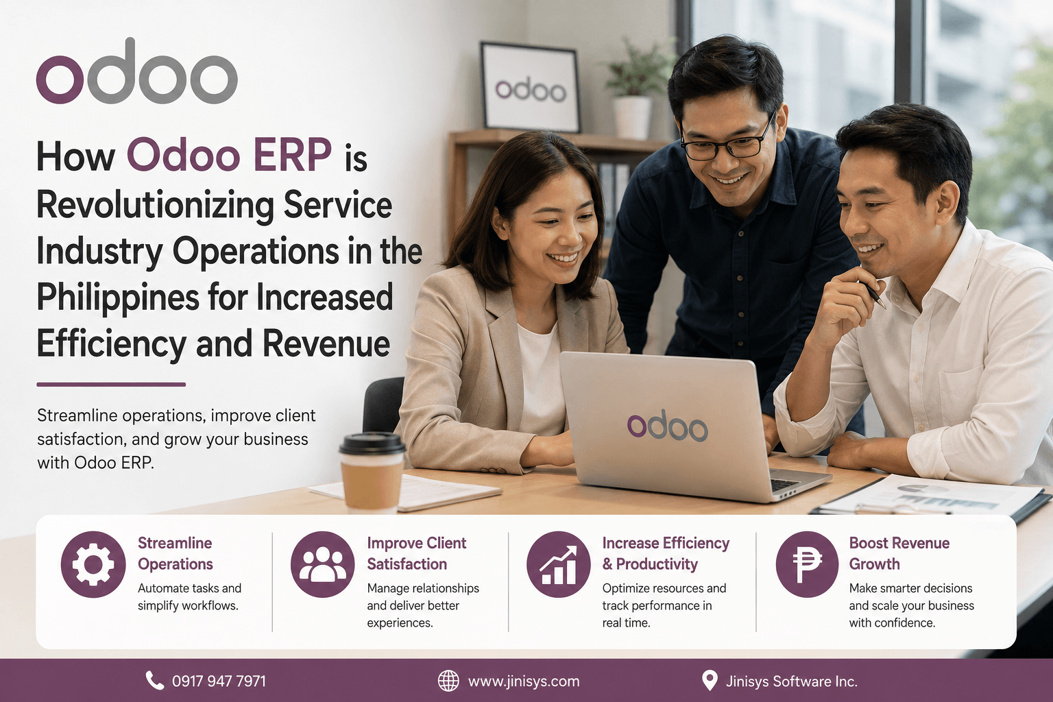 Web-Based PMS for Hotels in the Philippines How Odoo ERP is Revolutionizing Service Industry Operations in the Philippines for Increased Efficiency and Revenue