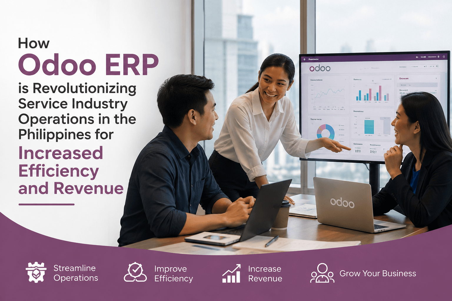 Odoo ERP transforming service industry operations