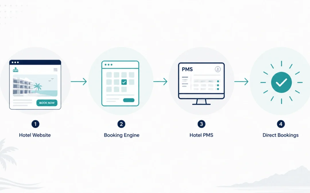 How a Hotel Booking Engine Helps Hotels and Resorts Increase Direct Booking Opportunities