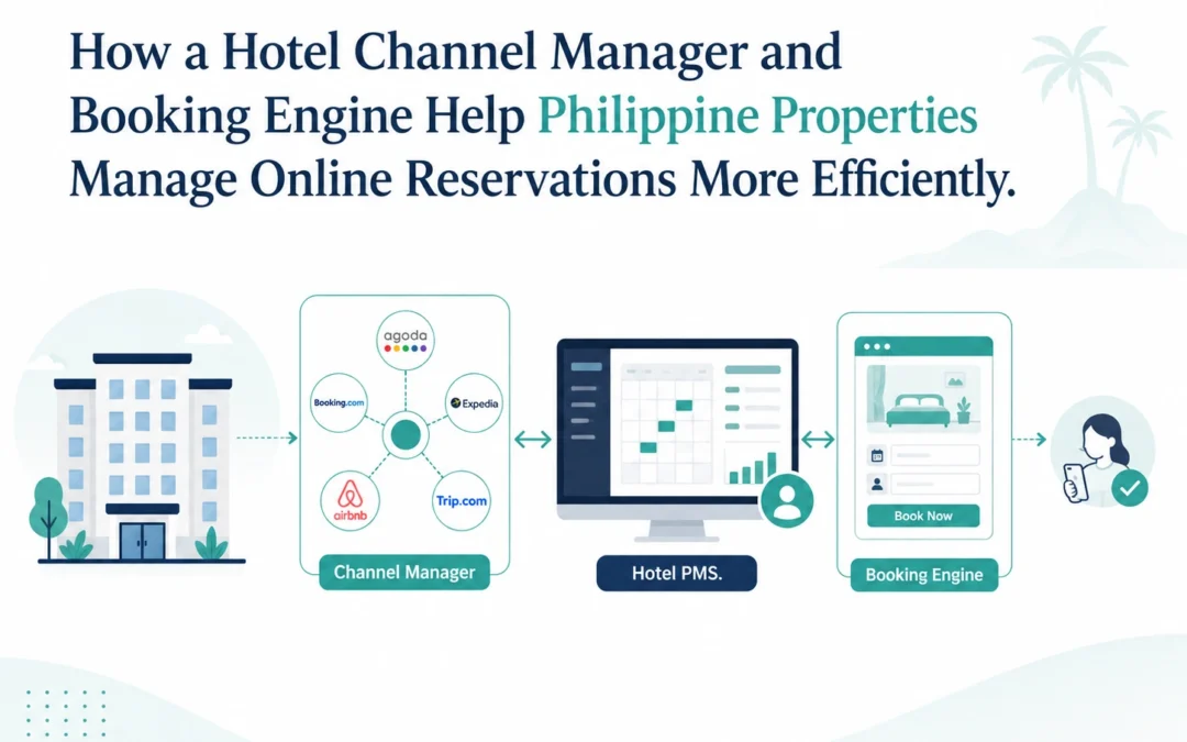 How a Hotel Channel Manager and Booking Engine Help Philippine Properties Manage Online Reservations More Efficiently