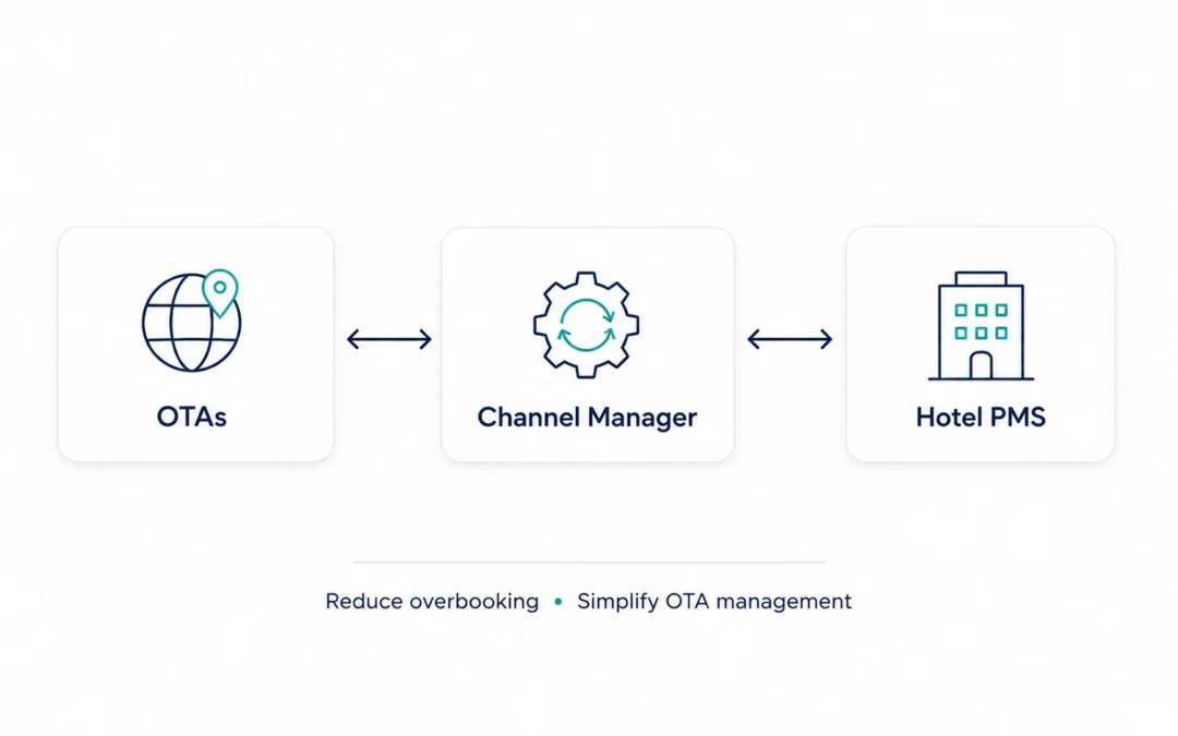 How a Hotel Channel Manager Helps Reduce Overbooking and Simplify OTA Management