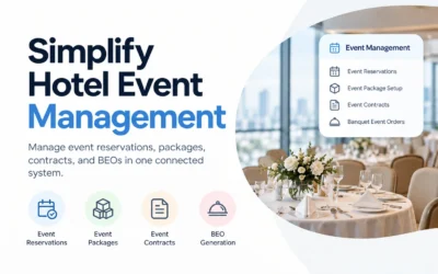 How Hotels Can Manage Event Reservations, Packages, and Contracts in One System