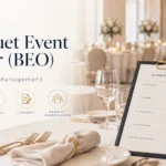 Banquet Event Order (BEO) for Hotel Event Management