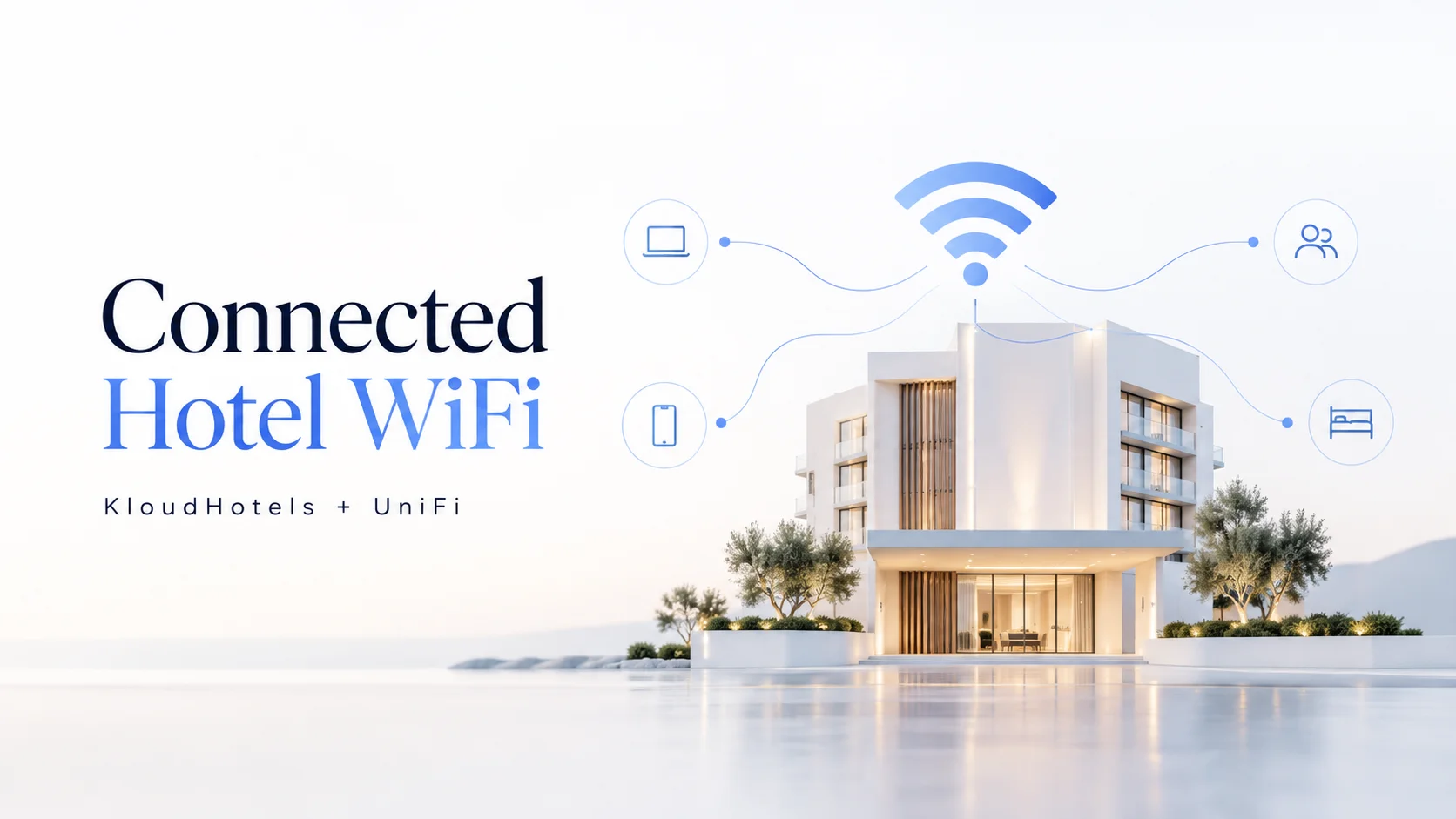 KloudHotels UniFi integration for hotel WiFi